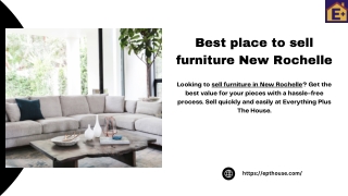 Best Place to Sell Furniture in New Rochelle – Quick & Easy Process