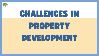 Challenges Faced in Property Development