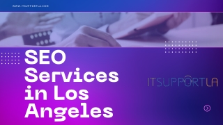 SEO Services in Los Angeles