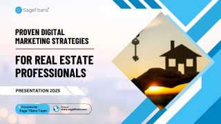 Proven Digital Marketing Strategies for Real Estate Professionals