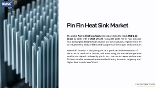 Pin Fin Heat Sink Market for IGBT