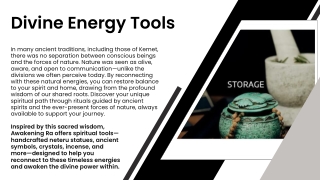 Divine Energy Tools