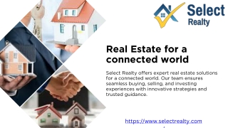 Low Commission Realtors – Save More with Select Realty