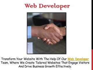 Web Developer