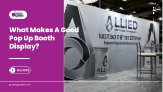 What Defines an Outstanding Pop-Up Booth Business?