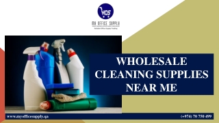 WHOLESALE CLEANING SUPPLIES NEAR ME