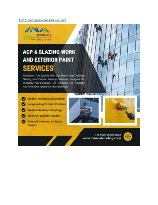 Thirumala Roofings & Structurals Services