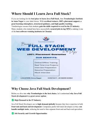 Where Should I Learn Java Full Stack (1)