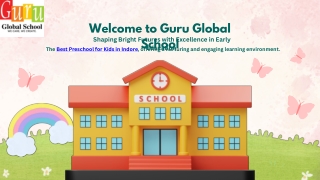 Top Kindergarten in Indore – Nurturing Young Minds