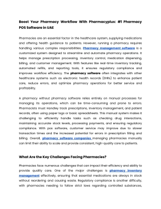 Boost Your Pharmacy Workflow With Pharmacyplus_ #1 Pharmacy POS Software in UAE (3)