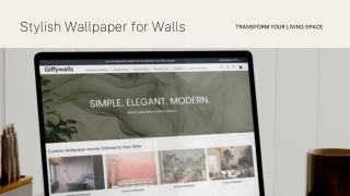 Stylish Wallpaper for Walls – Modern Elegance for Every Space