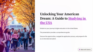 Studying in the USA: A Complete Guide for International Students