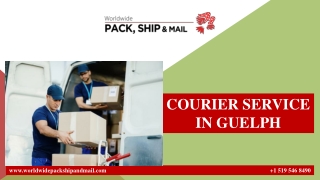 COURIER  SERVICE IN GUELPH