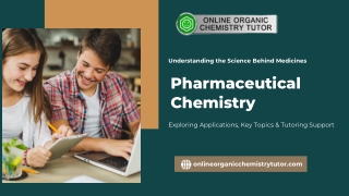 Pharmaceutical Chemistry Tutoring Help Guide | Expert Assistance for Students