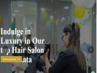 Luxury hair salon in Park Street, Kolkata