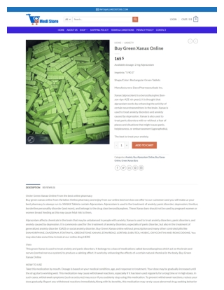 Buy Green Xanax Online in USA - allmedistore.com