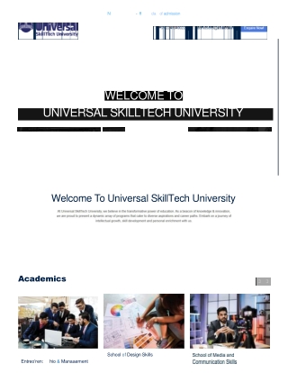 Universal Skilltech University PPT