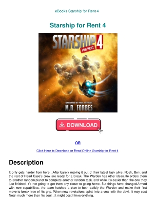 eBooks Starship for Rent 4