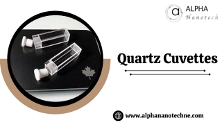 Quartz Cuvettes