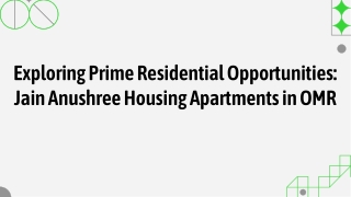 Apartments for Sale in OMR