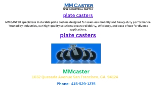 plate casters