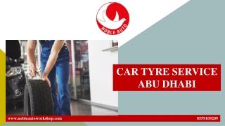 CAR TYRE SERVICE ABU DHABI