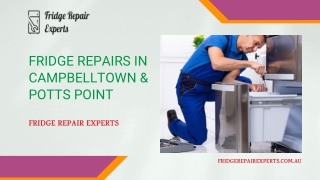 Fridge Repairs in Campbelltown & Potts Point