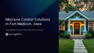 Reliable Humidex Moisture Control in Madison