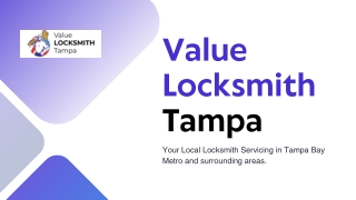 Value Locksmith Tampa
