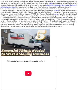 # Top-rated Moving company san diego ca: Moving Services in San Diego Region 202