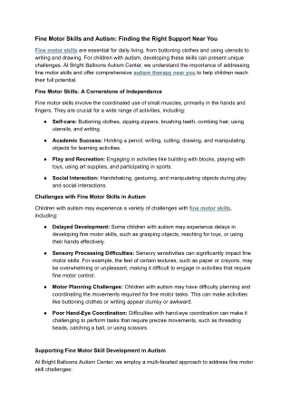 Fine Motor Skills and Autism_ Finding the Right Support Near You.docx