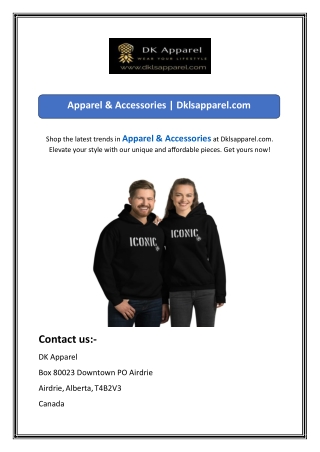 Apparel & Accessories Dklsapparel