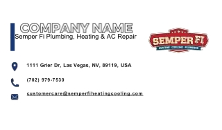 Semper Fi Plumbing, Heating & AC Repair