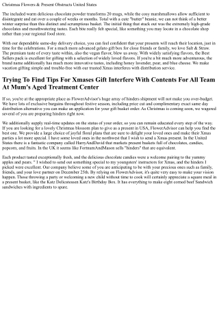 Christmas Gift Basket Shipment Send Vacation Present Hampers