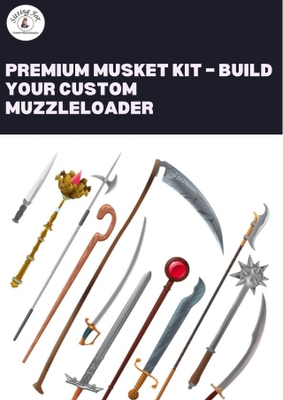 Premium Musket Kit – Build Your Custom Muzzleloader