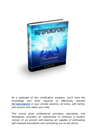 Ho’oponopono: Unlocking the Ultimate Life of Zero Limits