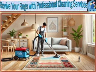 Revive Your Rugs with Professional Cleaning Services