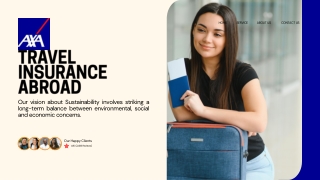 Travel insurance abroad | AXA Insurance
