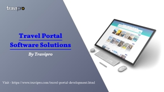 Travel Portal Software Solutions