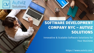 Software Development Company NYC