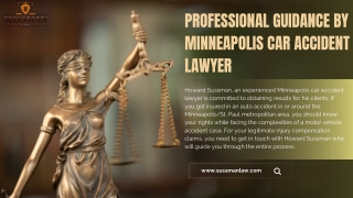 Professional guidance by Minneapolis car accident lawyer