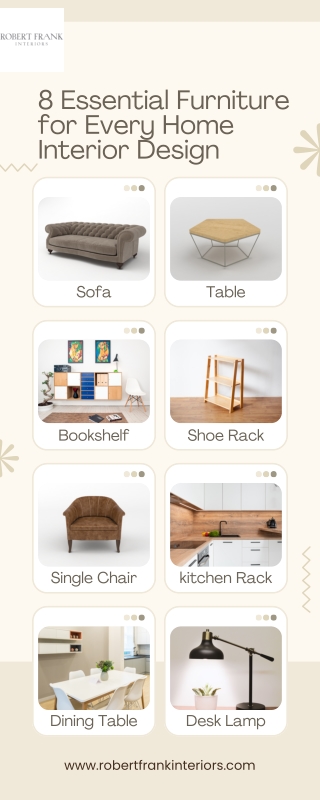 8 Essential Furniture for Every Home Interior Design