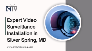 Expert Video Surveillance Installation in MD