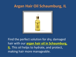 Argan Hair Oil Schaumburg, IL
