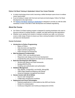 Python Full Stack Training in Hyderabad_ Unlock Your Career Potential (1)