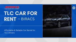 TLC Car for Rent – BIRACS