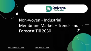 Non-woven - Industrial Membrane Market