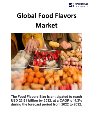 Global Food Flavors Market