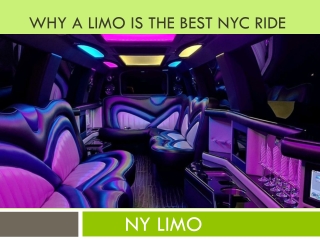Why a Limo is the Best NYC Ride