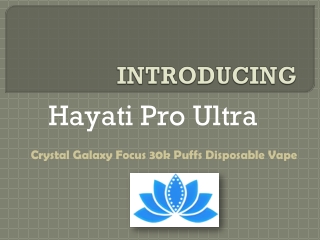 Crystal Galaxy Focus 30k Puffs Disposable Vape